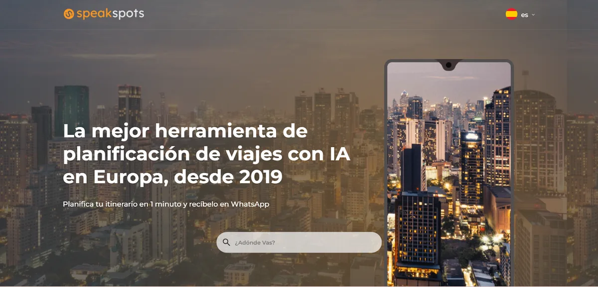 En búsqueda del algoritmo del viaje perfecto con Speakspots